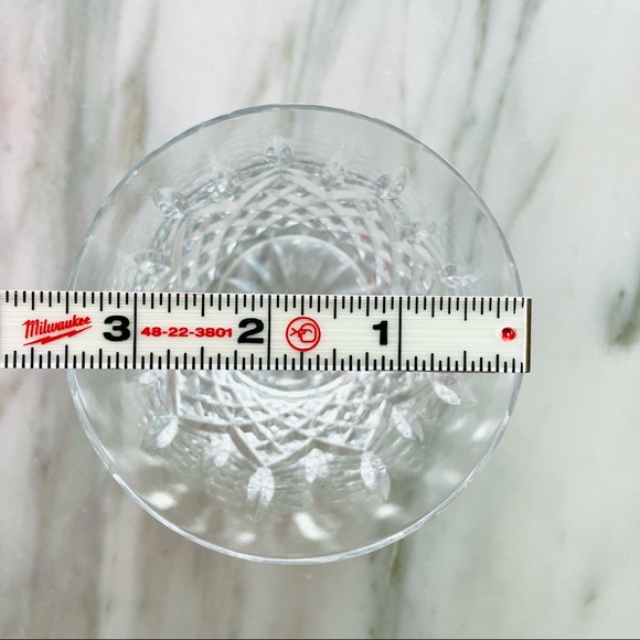 Rogaska Crystal•Set of (2) Double Old Fashioned Glasses•Richmond Pattern•Vintage - Picture 10 of 13